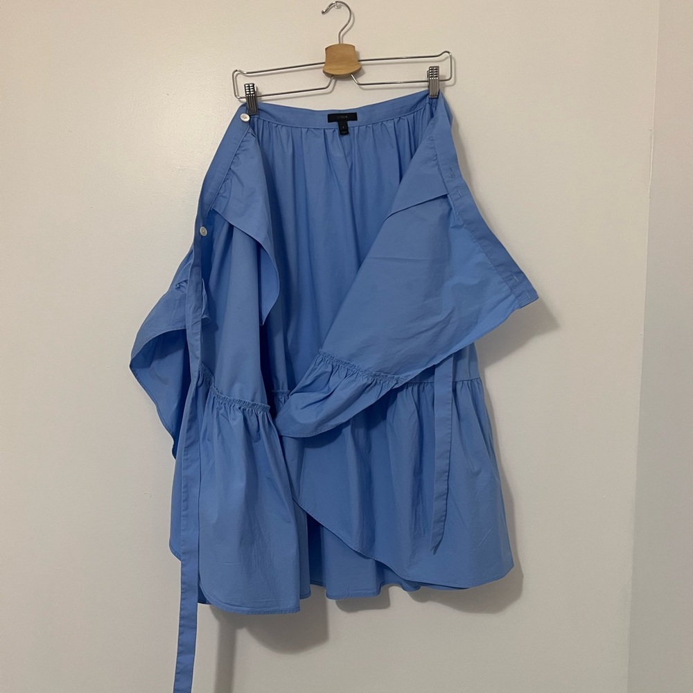 J. Crew Ruffle Wrap Skit - Picture 7 of 14
